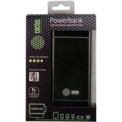 Powerbank аккумулятор CACTUS CS-PBMS028-5000 (черный)