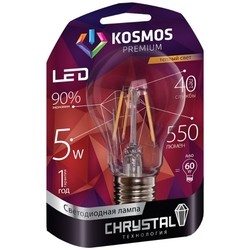 Лампочка Kosmos Premium Chrystal A60 5W 3000K E27
