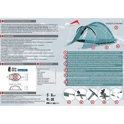 Палатка Normal Buran 3N Si