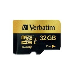 Карта памяти Verbatim Pro+ microSDHC 32Gb