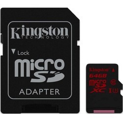 Карта памяти Kingston microSDXC UHS-I U3