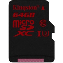 Карта памяти Kingston microSDXC UHS-I U3 64Gb