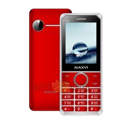 Мобильный телефон Maxvi X300 (красный)