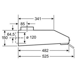 Вытяжка Bosch DHU 672 U