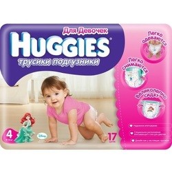 Подгузники Huggies Pants Girl 4 / 17 pcs