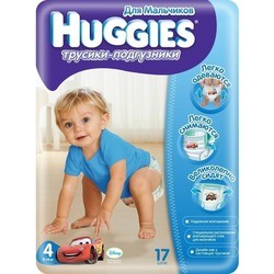 Подгузники Huggies Pants Boy 4 / 17 pcs