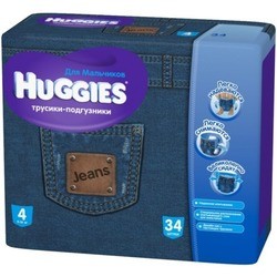 Подгузники Huggies Jeans Boy 4 / 34 pcs