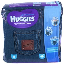 Подгузники Huggies Jeans Boy 6 / 30 pcs