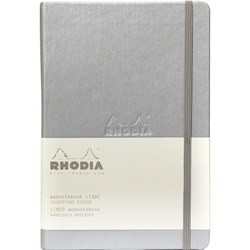 Блокноты Rhodia Ruled Webnotebook A5 Silver