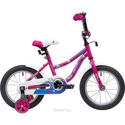Детский велосипед Novatrack 14 Neptune (розовый)