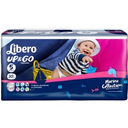 Подгузники Libero Up and Go Marine Collection 5 / 30 pcs