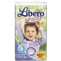 Подгузники Libero Up and Go 6 / 46 pcs