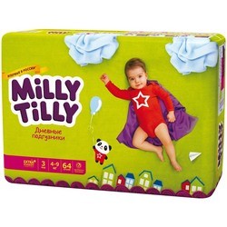 Подгузники Milly Tilly Day Diapers 3 / 64 pcs
