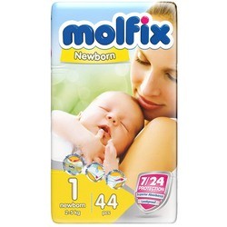 Подгузники Molfix 7/24 protection 1 / 44 pcs