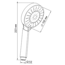 Душевая система WasserKRAFT A032