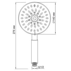 Душевая система WasserKRAFT A036