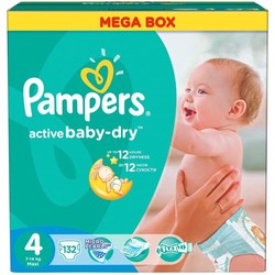 Подгузники Pampers Active Baby-Dry 4 / 132 pcs