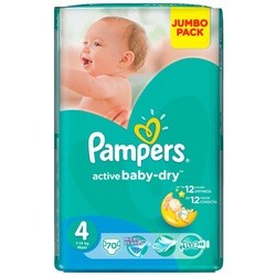 Подгузники Pampers Active Baby-Dry 4 / 70 pcs
