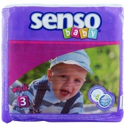 Подгузники Senso Baby Midi 3 / 22 pcs