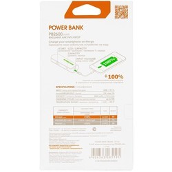 Powerbank аккумулятор InterStep PB2600