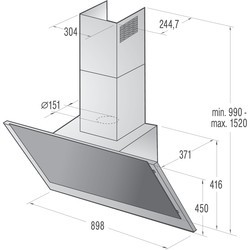 Вытяжка Gorenje WHI 941 A3 B