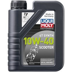 Моторное масло Liqui Moly Scooter Motoroil Synth 4T 10W-40 1L