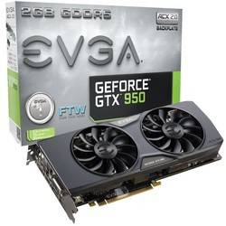 Видеокарта EVGA GeForce GTX 950 02G-P4-2958-KR