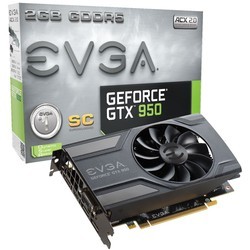 Видеокарта EVGA GeForce GTX 950 02G-P4-2951-KR