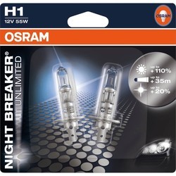 Автолампа Osram Night Breaker Unlimited H1 64150NBU-02B