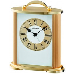 Настольные часы Seiko QHE092 (золотистый)