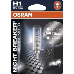 Автолампа Osram Night Breaker Unlimited H3 64151NBU-01B