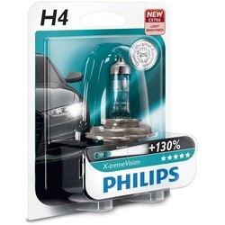 Автолампа Philips X-tremeVision 130% H4 1pcs