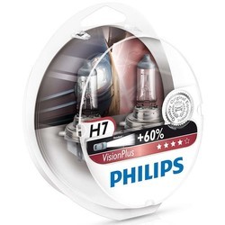 Автолампа Philips VisionPlus H1 2pcs