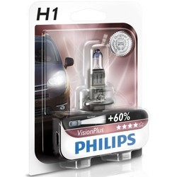 Автолампа Philips VisionPlus H1 2pcs