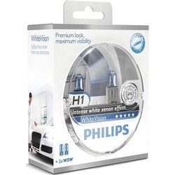 Автолампа Philips WhiteVision H1 2pcs