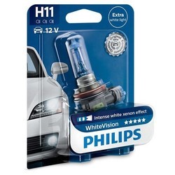 Автолампа Philips WhiteVision H3 1pcs