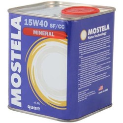 Моторные масла Mostela Mineral 15W-40 1L