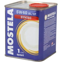 Моторные масла Mostela Syntec 5W-40 1L