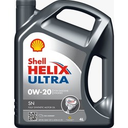 Моторное масло Shell Helix Ultra SN 0W-20 4L