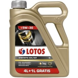 Моторное масло Lotos Synthetic 504/507 5W-30 5L