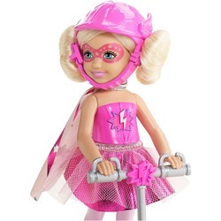 Кукла Barbie Superhero Chelsea and Scooter CDY68