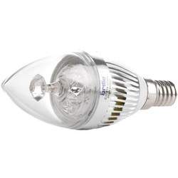 Лампочки Brille LED E14 3W 3 pcs WW C37 (L36-001)