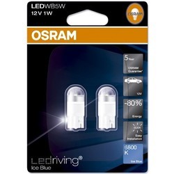 Автолампа Osram LEDriving Premium W5W 2850BL-02B