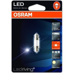 Автолампа Osram LEDriving Premium C5W 6498WW-01B