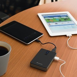 Powerbank аккумулятор Verbatim Dual USB Portable Power Pack 5200