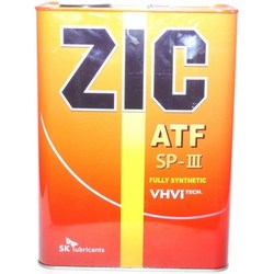 Трансмиссионное масло ZIC ATF SP-III 4L