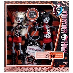 Кукла Monster High Zombie Shake Meowlody and Purrsephone BJR16