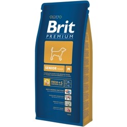 Корм для собак Brit Premium Senior M 15 kg