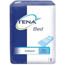 Подгузники (памперсы) Tena Bed Underpad Plus 90x60 / 5 pcs