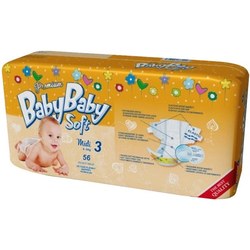 Подгузники (памперсы) BabyBaby Soft Premium 3 / 22 pcs
